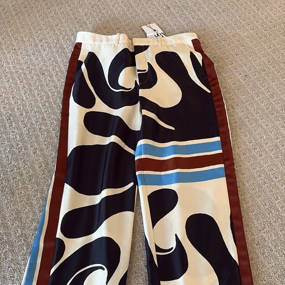Zara printed pants NWT